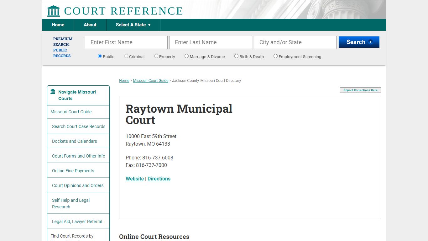 Raytown Municipal Court